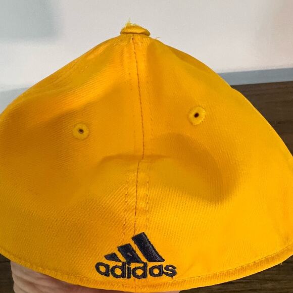 Adidas NHL Nashville Predators Yellow Ball Cap, Size XS/S - Picture 2 of 5